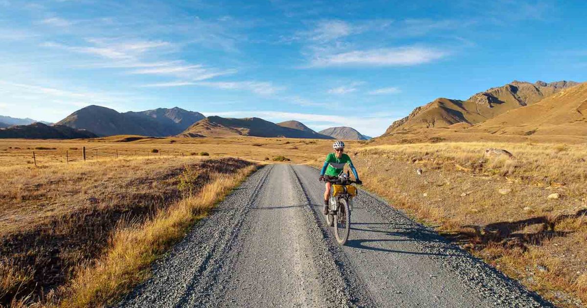 cycling journey in New Zealand